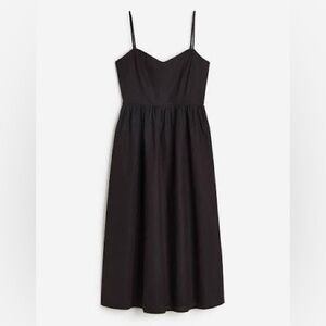 H&M linen blend midi dress